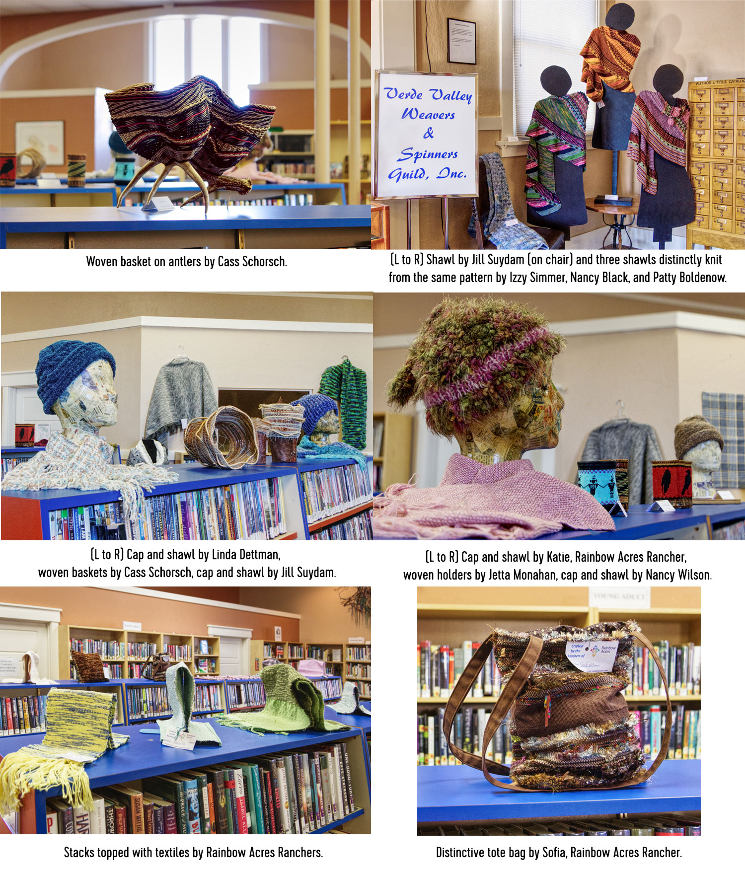 Verde Valley Weavers & Spinners Guild and Rainbow Acres Ranchers ‘Fabulous Fiber Show’ was on Display in February & March 2022